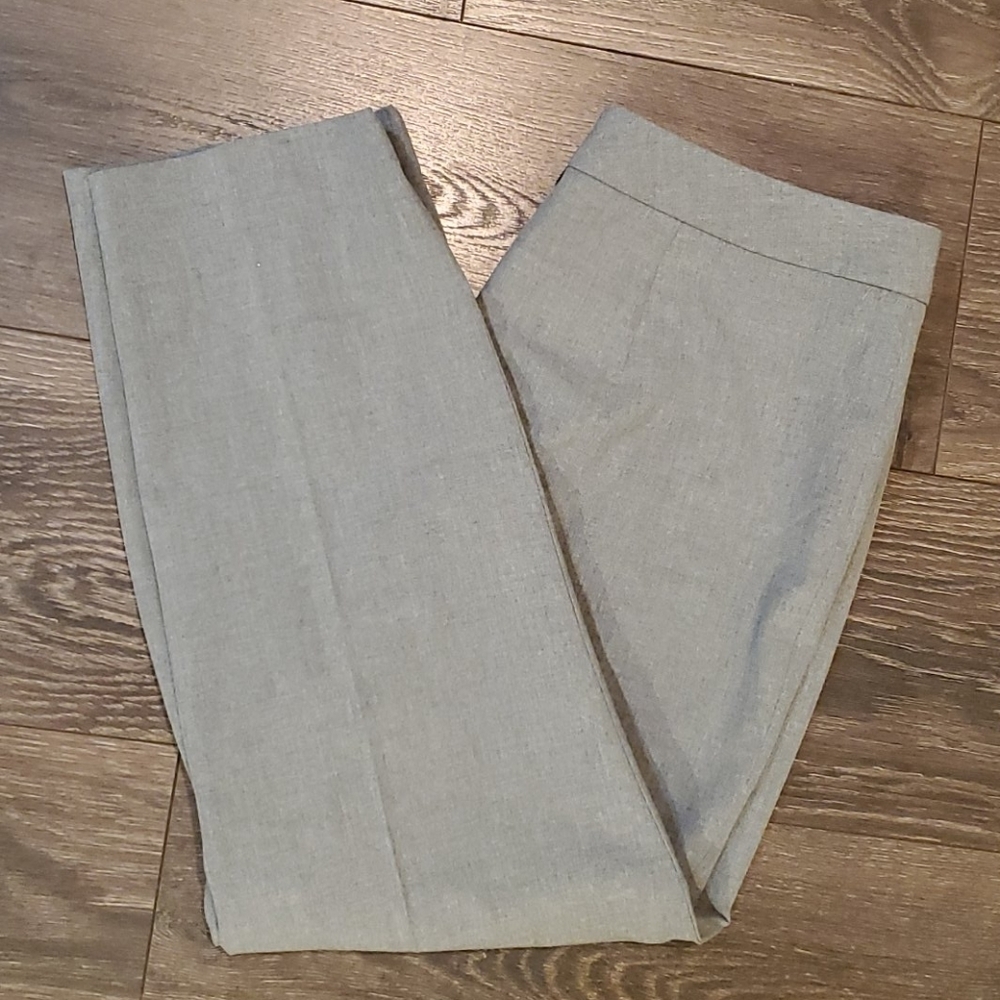 ❤ NWT! TALBOTS HIGH RISE HERITAGE SLIM STRAIGHT CROP PANTS / TROUSERS, 4 (27) - Picture 4 of 5